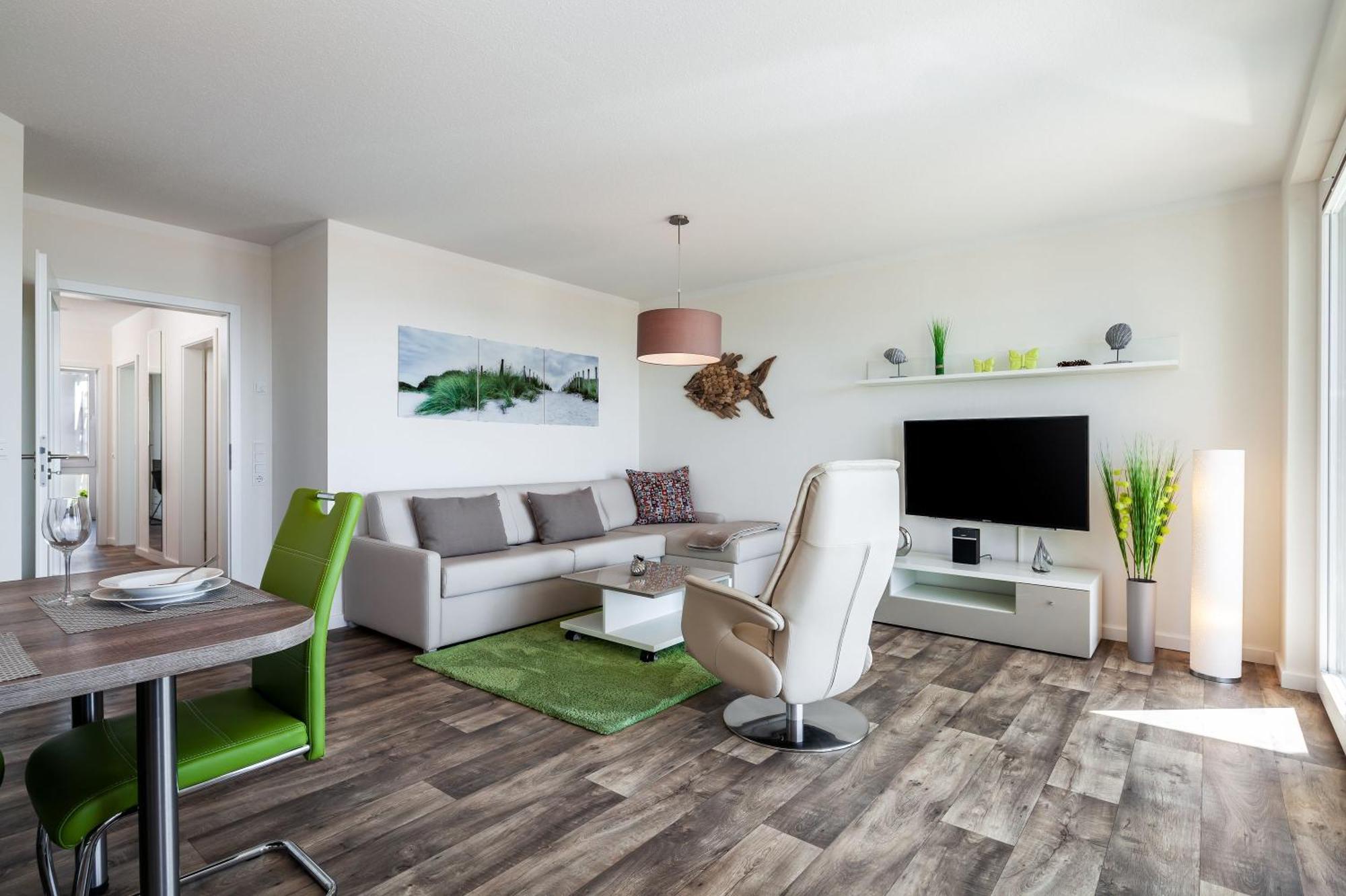 Mit Meerblick Und Balkon, Gratis Nutzung Vom Ahoi Erlebnisbad Und Sauna In Sellin - Meeresblick Fewo 70 Apartment Gohren Bagian luar foto